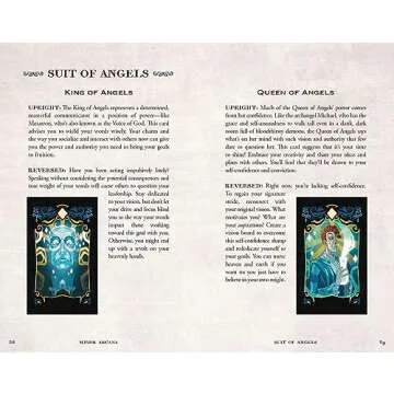 Good Omens Tarot Deck with Stunning Artwork and Guidebook