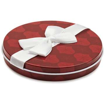 Amazon.com Gift Card in a Red Ornament Tin (Merry Christmas Card Design)