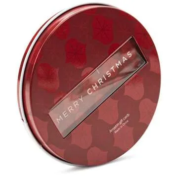 Amazon.com Gift Card in a Red Ornament Tin (Merry Christmas Card Design)