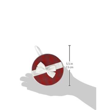 Amazon.com Gift Card in a Red Ornament Tin (Merry Christmas Card Design)