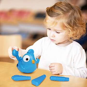 Peacock Fine Motor Skills Toy for Learning and Fun