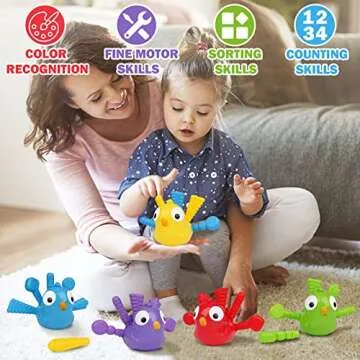 Peacock Fine Motor Skills Toy for Learning and Fun