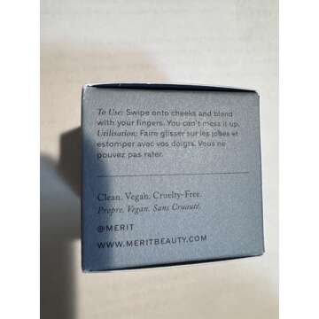 MERIT Flush Balm Cream Blush - 0.31 oz / 9 g (Stockholm (baby pink), Standard)