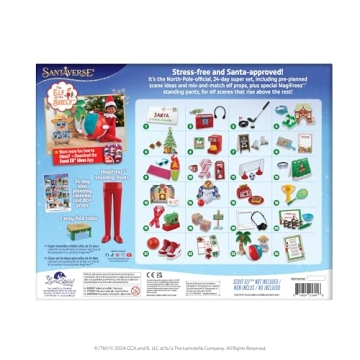 Elf on the Shelf 24-Day Adventure Kit with 80 Props