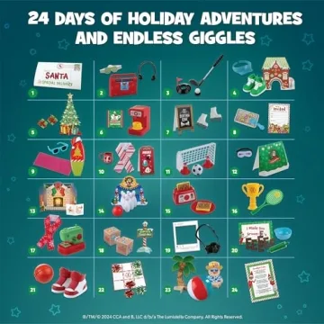 Elf on the Shelf 24-Day Adventure Kit with 80 Props