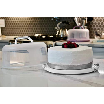 Top Shelf Cake Carrier with Serving Tray and Extras