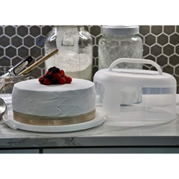 Top Shelf Cake Carrier with Serving Tray and Extras