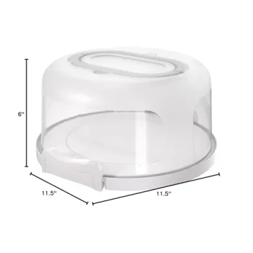 Top Shelf Cake Carrier with Serving Tray and Extras