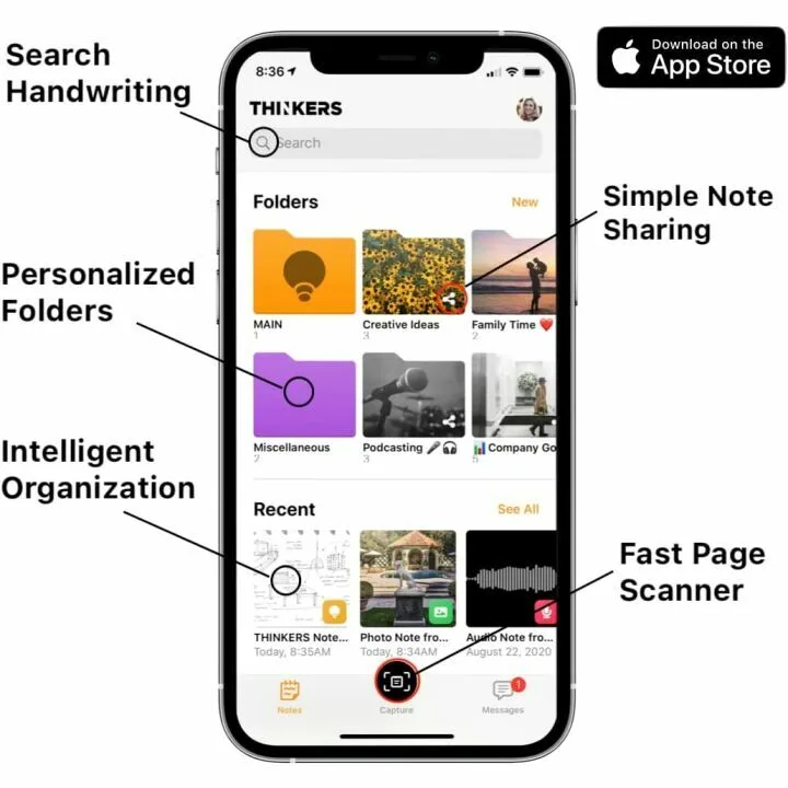 THINKERS Smart Notebook