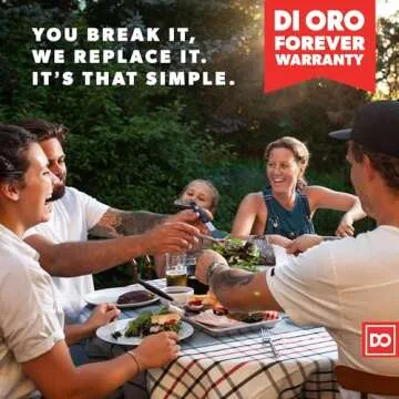 DI ORO Silicone Spatula for Versatile Kitchen Cooking