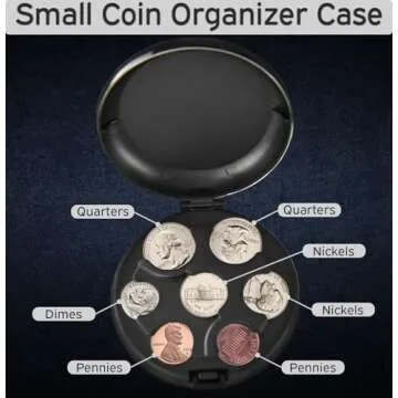 Home-X Coin Sorter - Compact and Convenient Coin Organizer