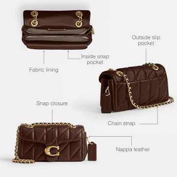 COACH Tabby Shoulder Bag 20, B4/Maple