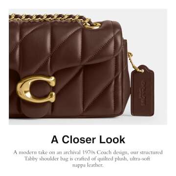 COACH Tabby Shoulder Bag 20, B4/Maple