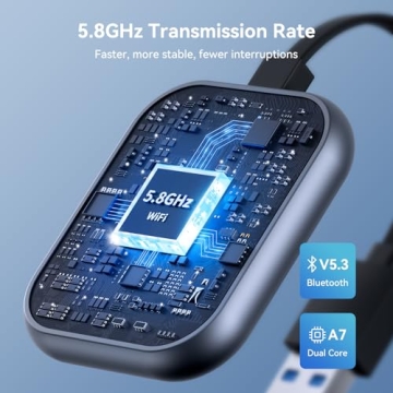 2024 Wireless CarPlay Adapter for iPhone and Android