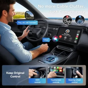 2024 Wireless CarPlay Adapter for iPhone and Android