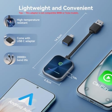 2024 Wireless CarPlay Adapter for iPhone and Android