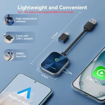 2024 Wireless CarPlay Adapter for iPhone and Android