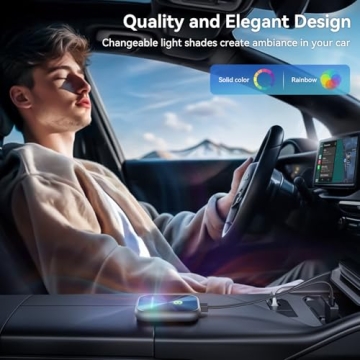 2024 Wireless CarPlay Adapter for iPhone and Android