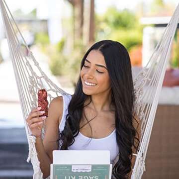 Dragon's Blood Sage Smudge Sticks for Cleansing House, Meditation, Yoga, Negative Energy Cleanse | 4...