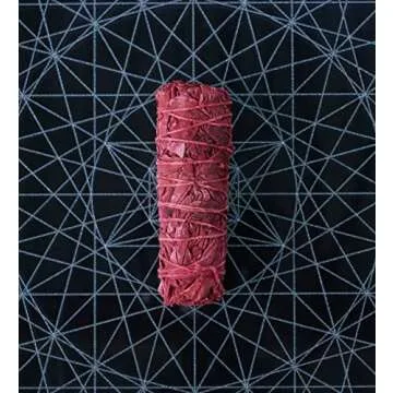 Authentic Dragon's Blood Sage Smudge Sticks for Cleansing