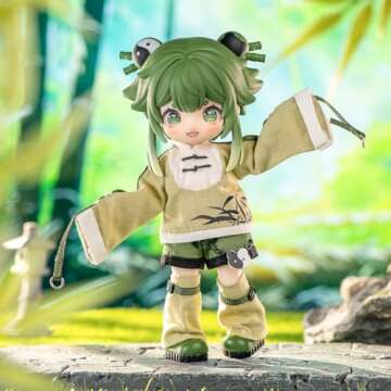 CALEMBOU BJD Blind Box, 1/12 Cute NAGI Study Tour Series BJD Doll, 5.5 Inches Collectable Action Fig...