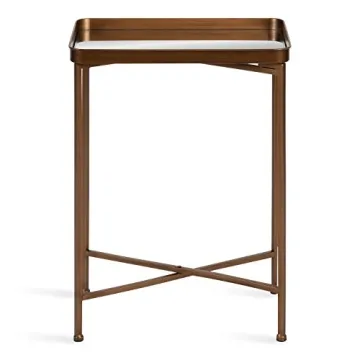 Celia Modern Mirrored Side Table for Stylish Living