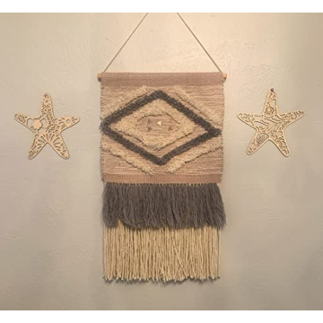 Birsppy Starfish Decor - Wooden Coastal Wall Art