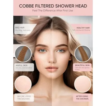 Heemli Filtered Shower Head with Handheld 7 Spray Modes