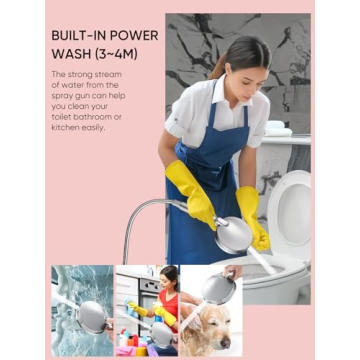 Heemli Filtered Shower Head with Handheld 7 Spray Modes