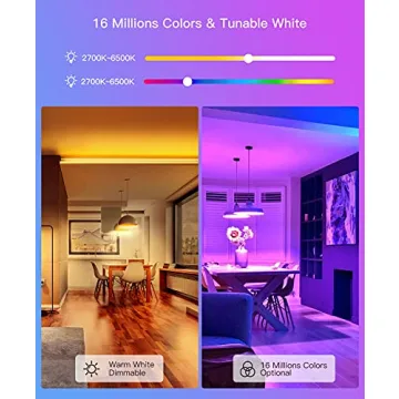 Treatlife Smart Light Bulbs with Alexa Google Home Control