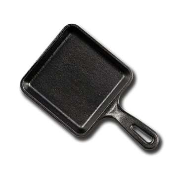 Lodge L5WS3 Cast Iron Wonder Skillet, Pre-Seasoned, 5.5 -inch