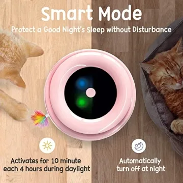 ORSDA Electronic Cat Toy 2-in-1 for Indoor Cats - Interactive Fun