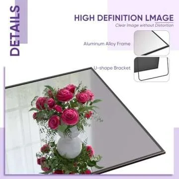 LadyNow Oversized Full Length Mirror for Home Decor