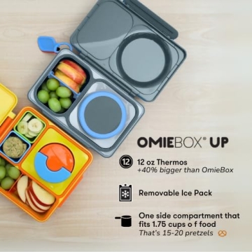 OmieBox UP Bento Box - Insulated Kids Lunch Box