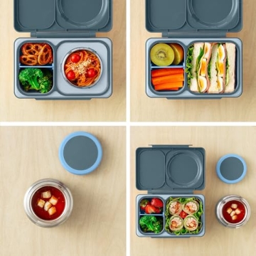 OmieBox UP Bento Box - Insulated Kids Lunch Box