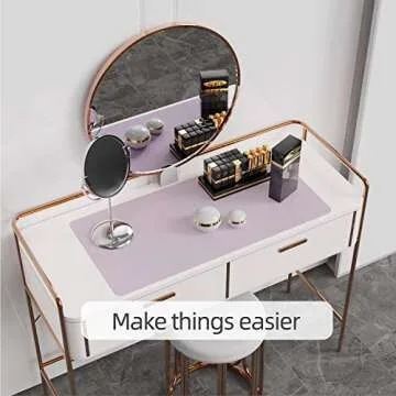 YSAGi Desk Mat - Waterproof Dual-Sided Mouse Pad