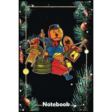 Funny Emmet Otter Christmas Notebook - 120 Pages | 6x9 Inches, Perfect Holiday Gift!