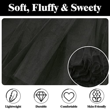 Trendy Black Tutu Skirt for Women - Perfect for Costumes