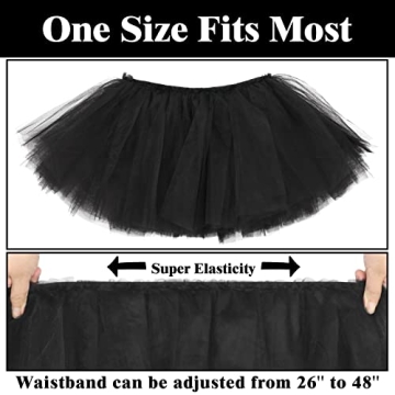 Trendy Black Tutu Skirt for Women - Perfect for Costumes