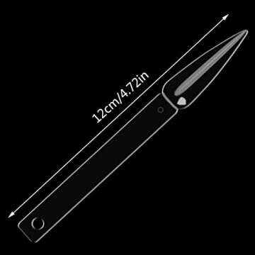 200 Pieces Transparent Nail Display Sticks for Nail Art Practice