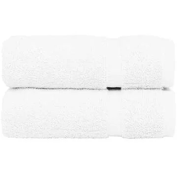 Monogrammed Hand Towel, Personalized Gift, 16 x 30 Inches - Set of 2 - Silver Embroidered Towel - Extra Absorbent 100% Turkish Cotton- Soft Terry Finish - For Bathroom, Kitchen and Spa- Script K White