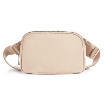 ODODOS Unisex Mini Belt Bag Adjustable Strap for Travel