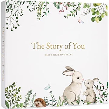 Memory Book for Baby's First 5 Years - Timeless and Cherished