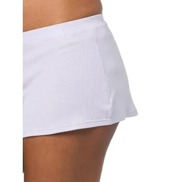 Florence by Mills Women's Cozy Ribbed Shorts for Comfort