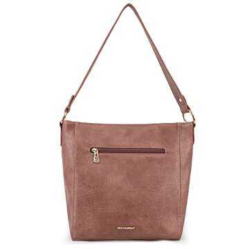 Chic Montana West Vegan Leather Hobo Bag for Women