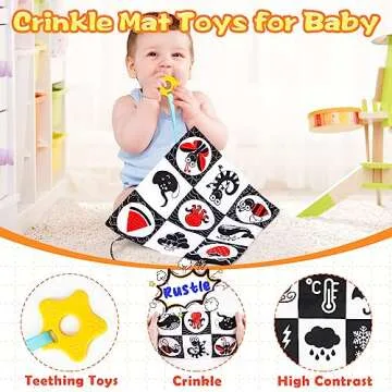 High Contrast Baby Toys 0-6M - Fun & Educational Toys