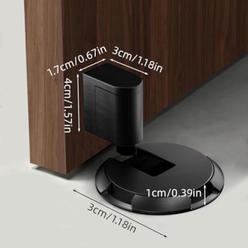 Durable Magnetic Door Stopper for Home or Office