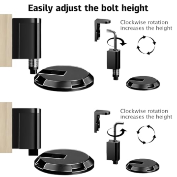 Durable Magnetic Door Stopper for Home or Office