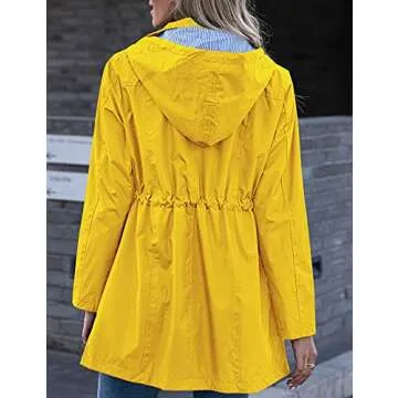 Kikibell Waterproof Lightweight Women's Raincoat