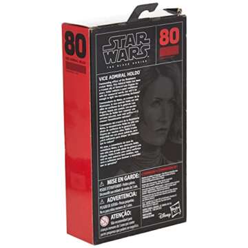 STAR WARS The Black Series 6" Vice Admiral Holdo Figure